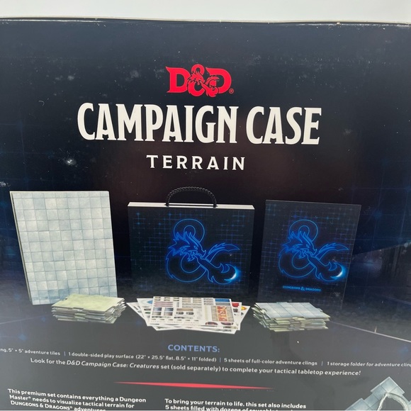 Dungeons & Dragons Campaign Case Terrain D&D 5E RPG Interlocking Tiles - Picture 6 of 8
